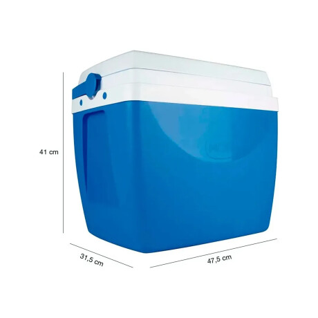 Set Playa Mor Sillasx2 Alum 120Kg + Conservadora Térmica 34L Azul