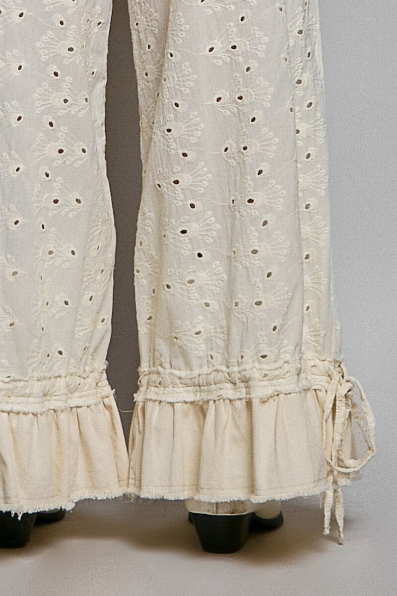 PANTALON ANCHO Natural
