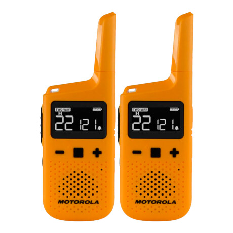 Motorola - Radio 2 Vías Talkabout T380 - 40KM. 22 Canales 001
