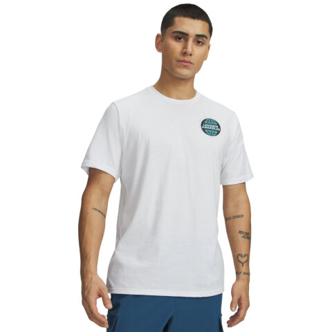 UA M ALL SPORTS SS-WHT GRN-100
