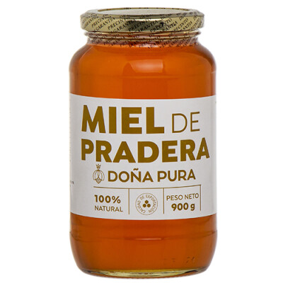 Miel Pradera 900g vidrio Doña Pura Miel Pradera 900g Vidrio Doña