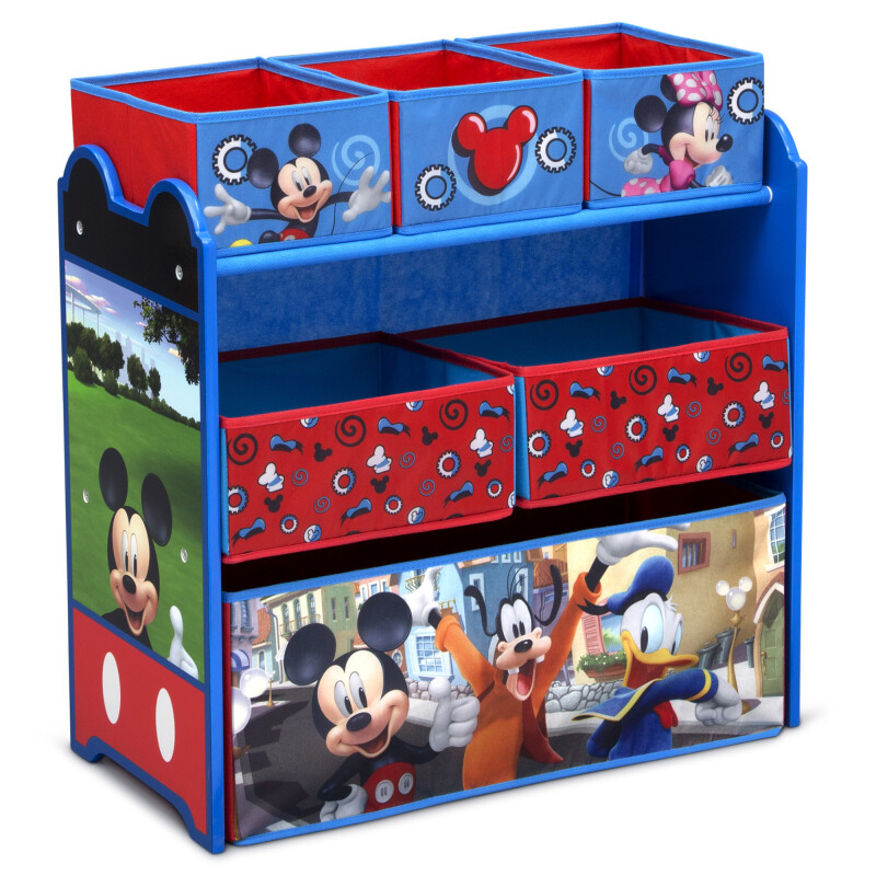 Organizador Mickey Mouse Disney de 6 contenedores Organizador Mickey Mouse Disney de 6 contenedores