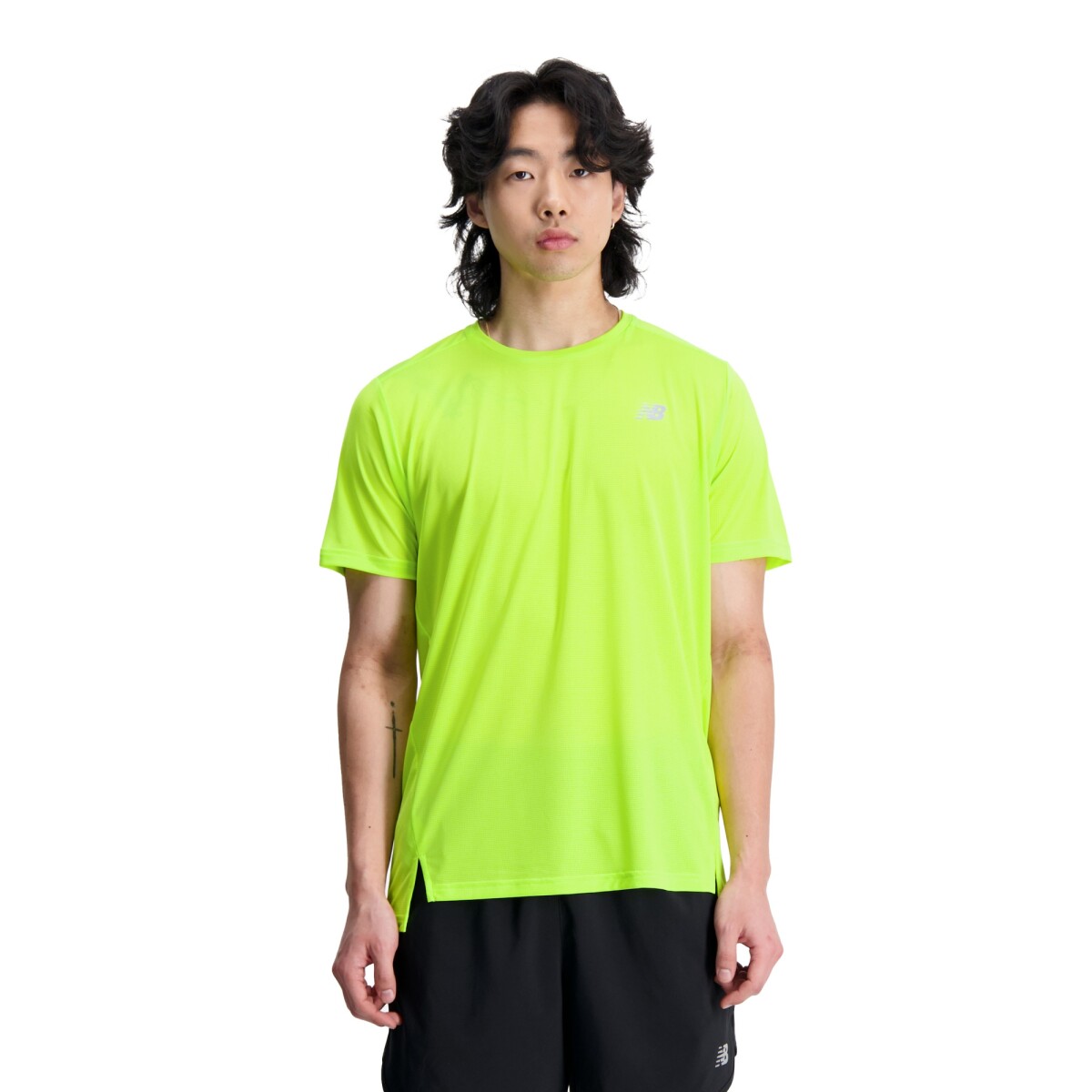 Remera New Balance de hombre - MT23222THW - GREEN 