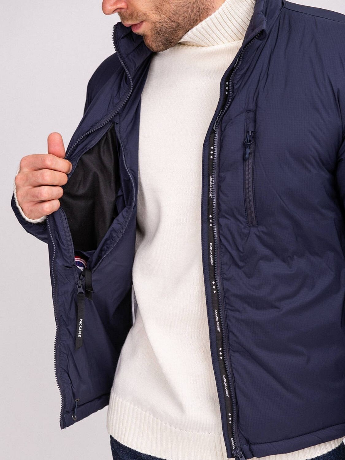 Canada Goose -Campera rellena de plumas, Lodge Jacket Azul