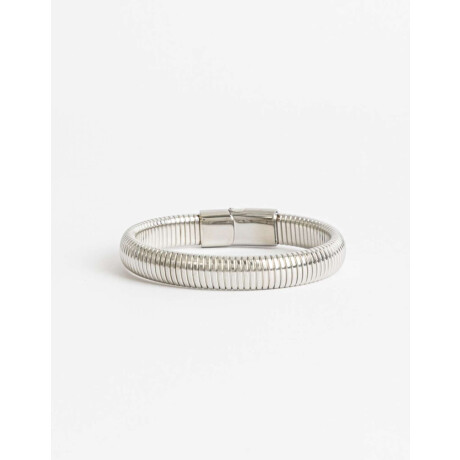 Pulsera De Acero Men´s Collection Plateado