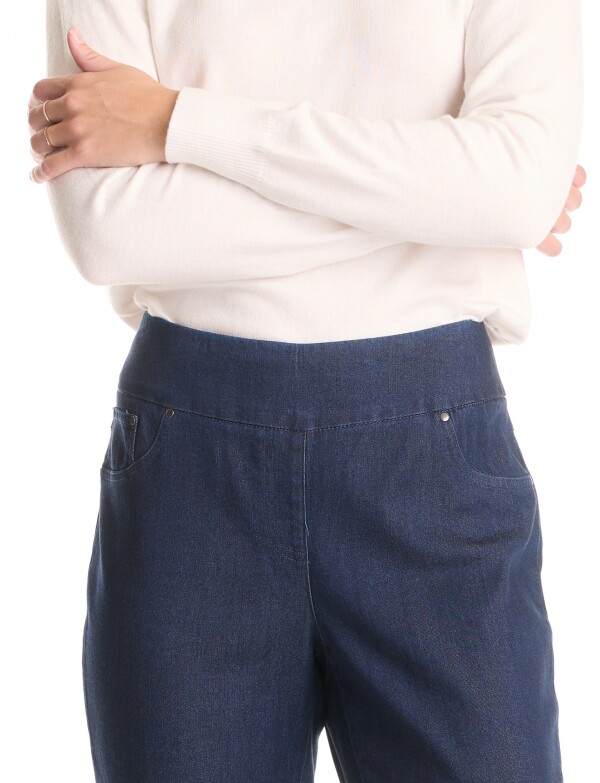 Jegging Tencel Ankle JEAN OSCURO