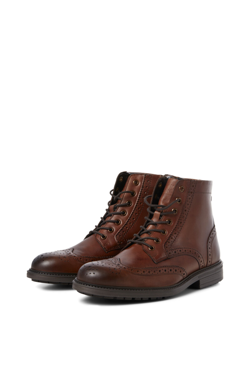 BOTAS DE PIEL Cognac