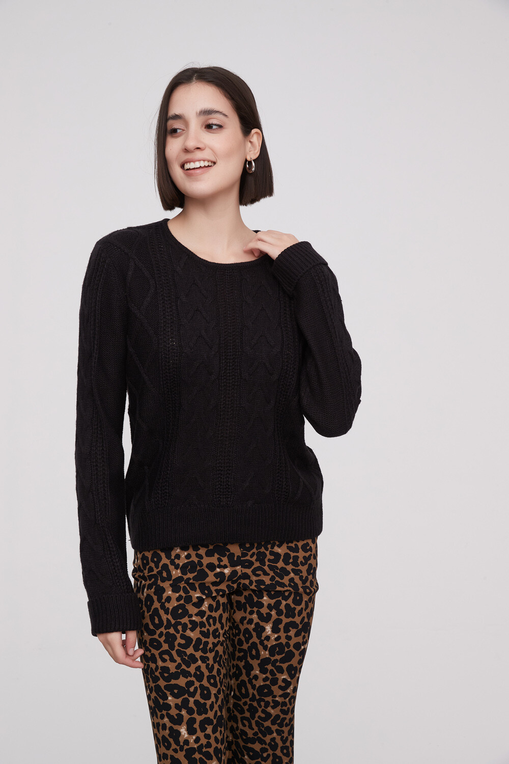 Sweater Focio Negro