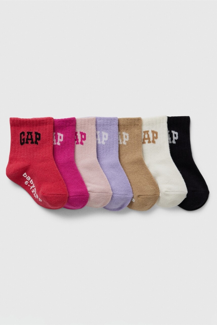 Medias Pack X7 Toddler Niña Primitive