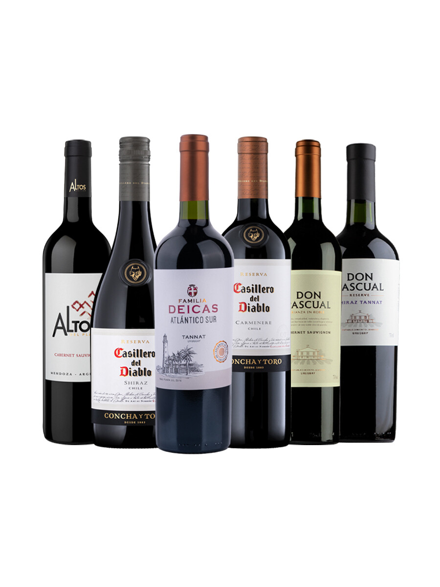 Pack Selección Lunes de Carácter x6 vinos tintos Pack Selección Lunes de Carácter x6 vinos tintos