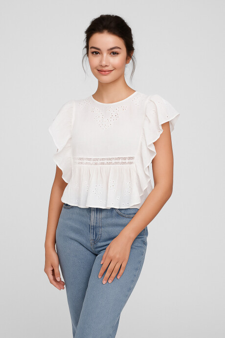 Blusa Dalque Blanco