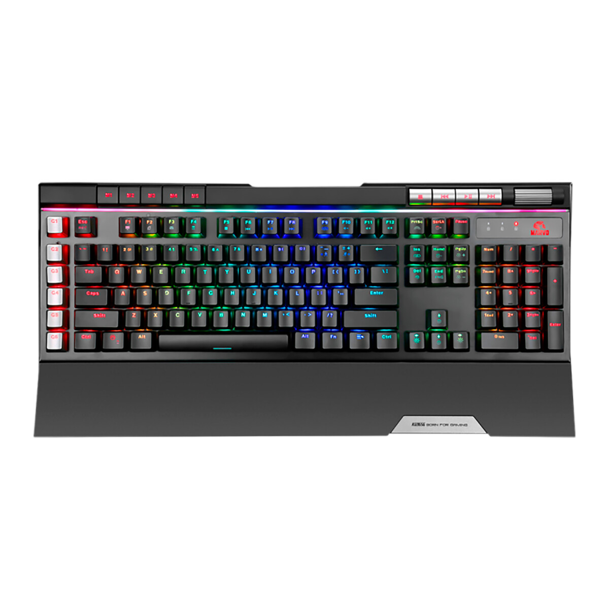 Teclado Gamer Marvo Pro RGB KG965G Anti-ghosting 