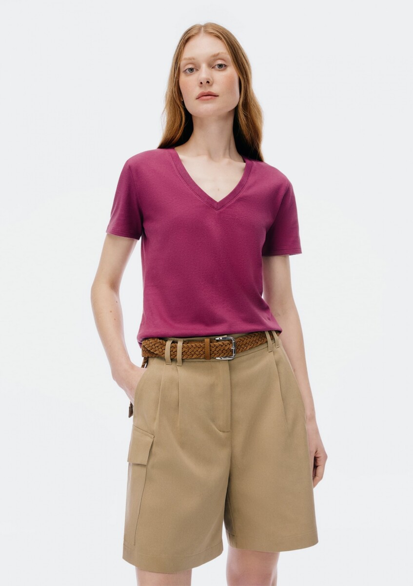 BLUSA MM FEM - ROXO ESCURO 