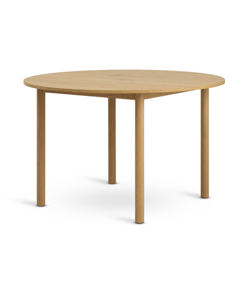 Mesa de comedor ALSTED Ø120 color roble Mesa de comedor ALSTED Ø120 color roble