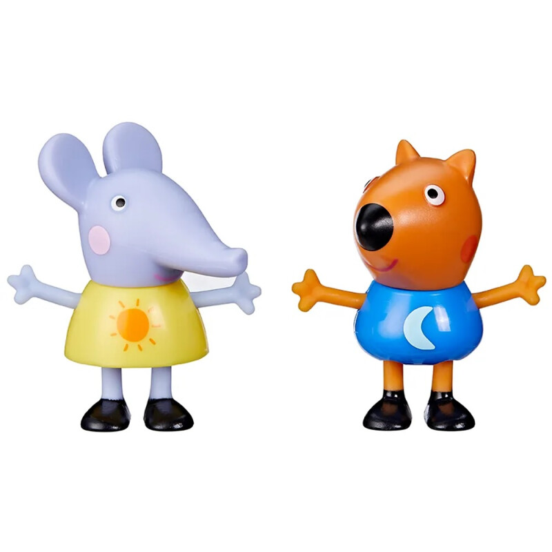 Peppa Pig Pack 2 Figuras Emily Elefante y Freddy Fox Peppa Pig Pack 2 Figuras Emily Elefante y Freddy Fox