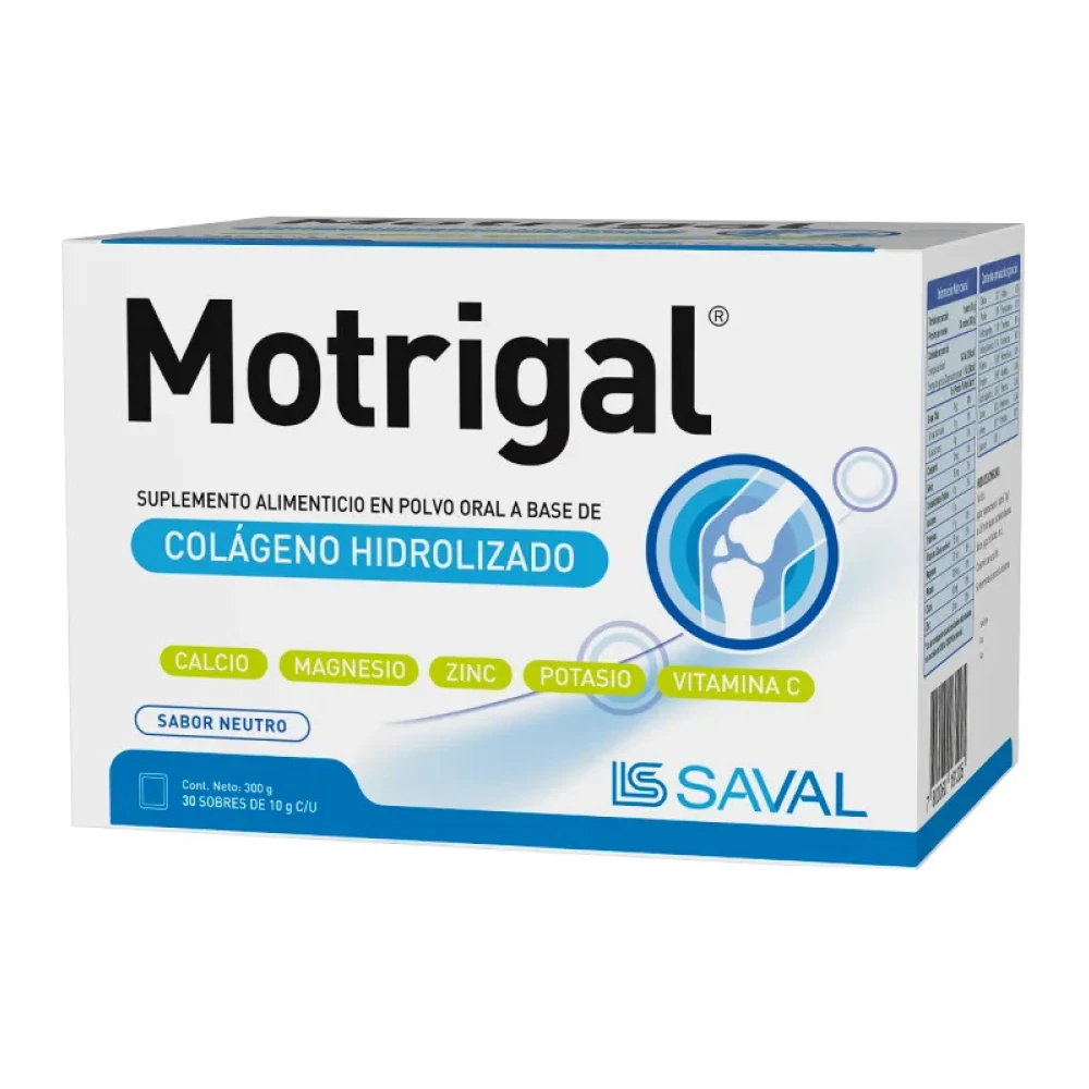 MOTRIGAL COLAGENO HIDROLIZADO CJ X 30 SB
