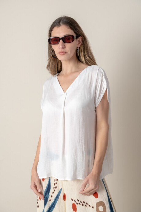BLUSA MIRA Blanco