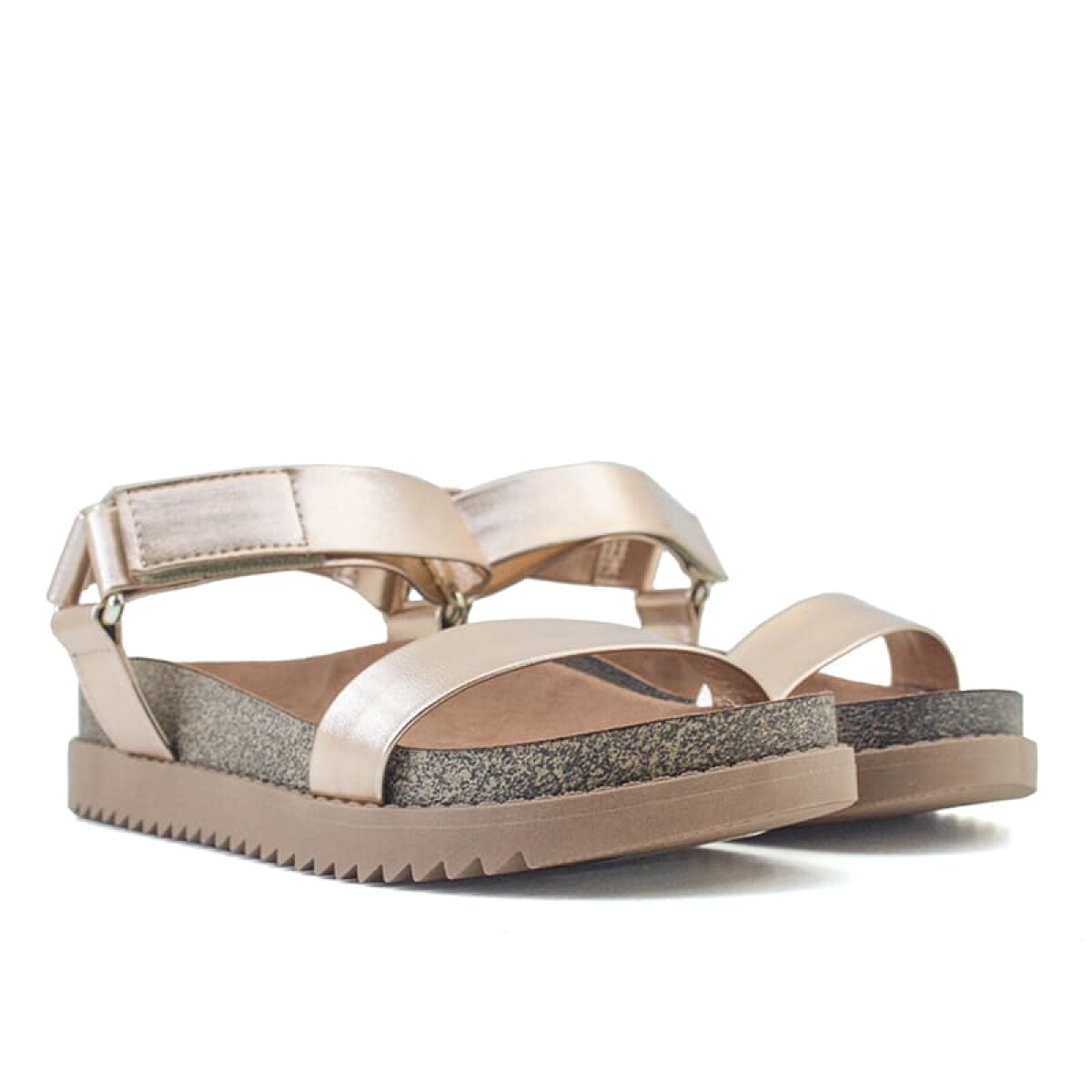 Sandalias Moleca de Mujer - 5500.101-14710 - Dorado-rosado 