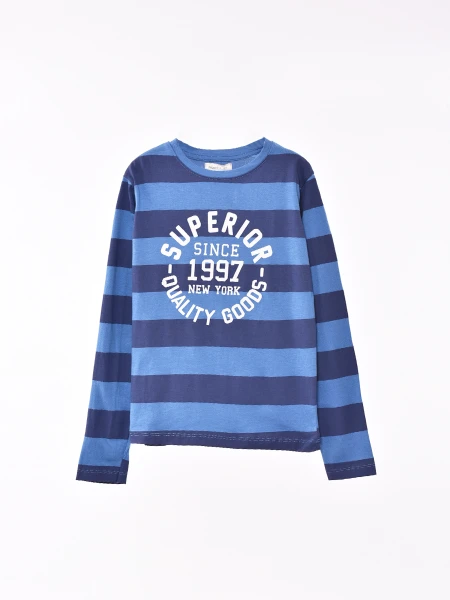 REMERA DARIEL AZUL