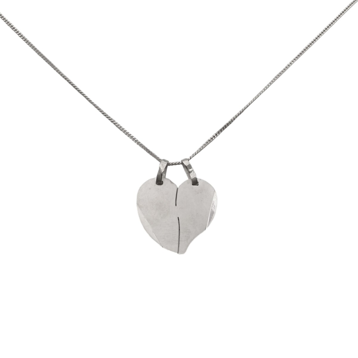 Dije Corazón de la amistad-Plata 925 esterlina-Sin Piedra-CP3283 - sinpiedra 
