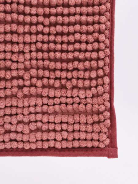 ALFOMBRA DE BAÑO CHENILLE ROSADO