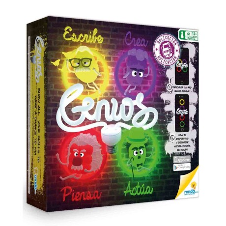 Juego de mesa Genios Ronda con aplicación Juego de mesa Genios Ronda con aplicación