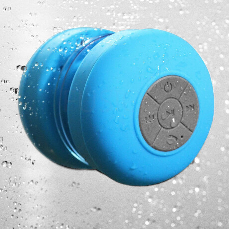 Parlante Portátil Bluetooth Resistente al Agua JTPAR024 CELESTE