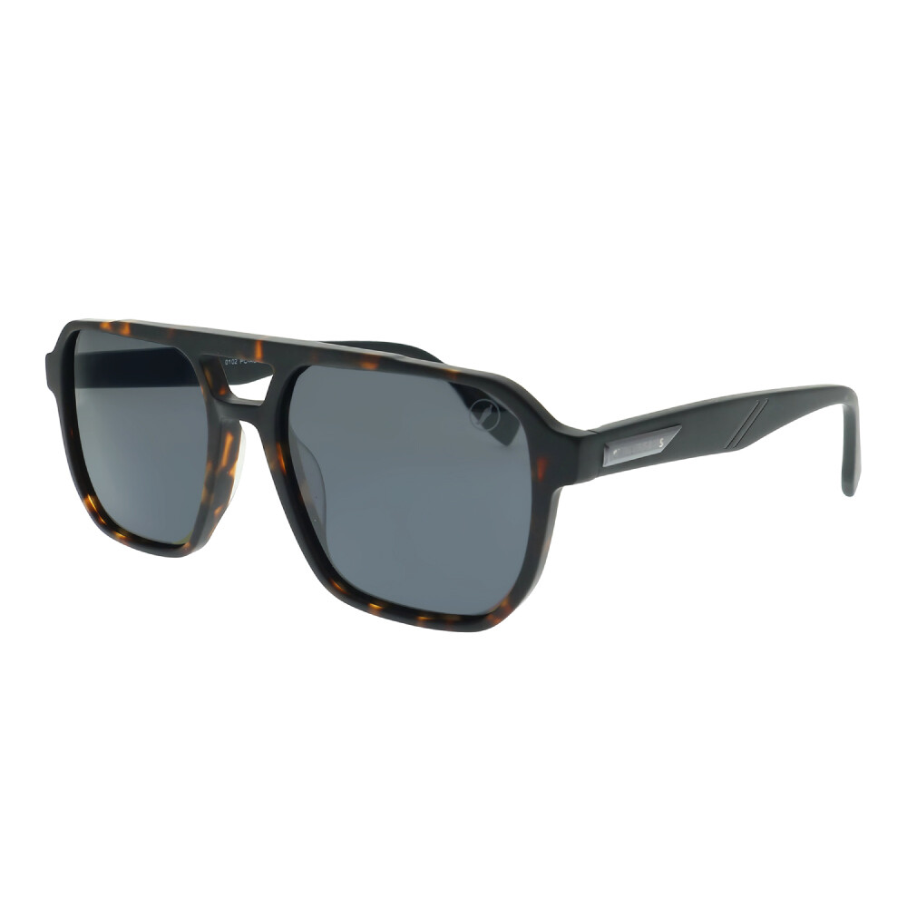 Lentes De Sol Policarbonato Chilli Beans Ejecutivo Negro/Marrón