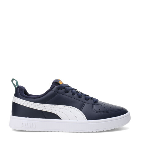 Championes de Niños Puma Rickie Junior Azul - Blanco