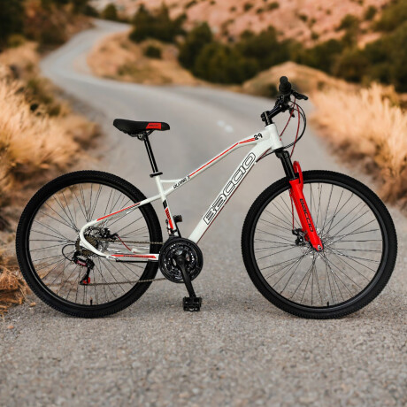 Bicicleta Baccio Alpina X 29 BLANCA ROJA
