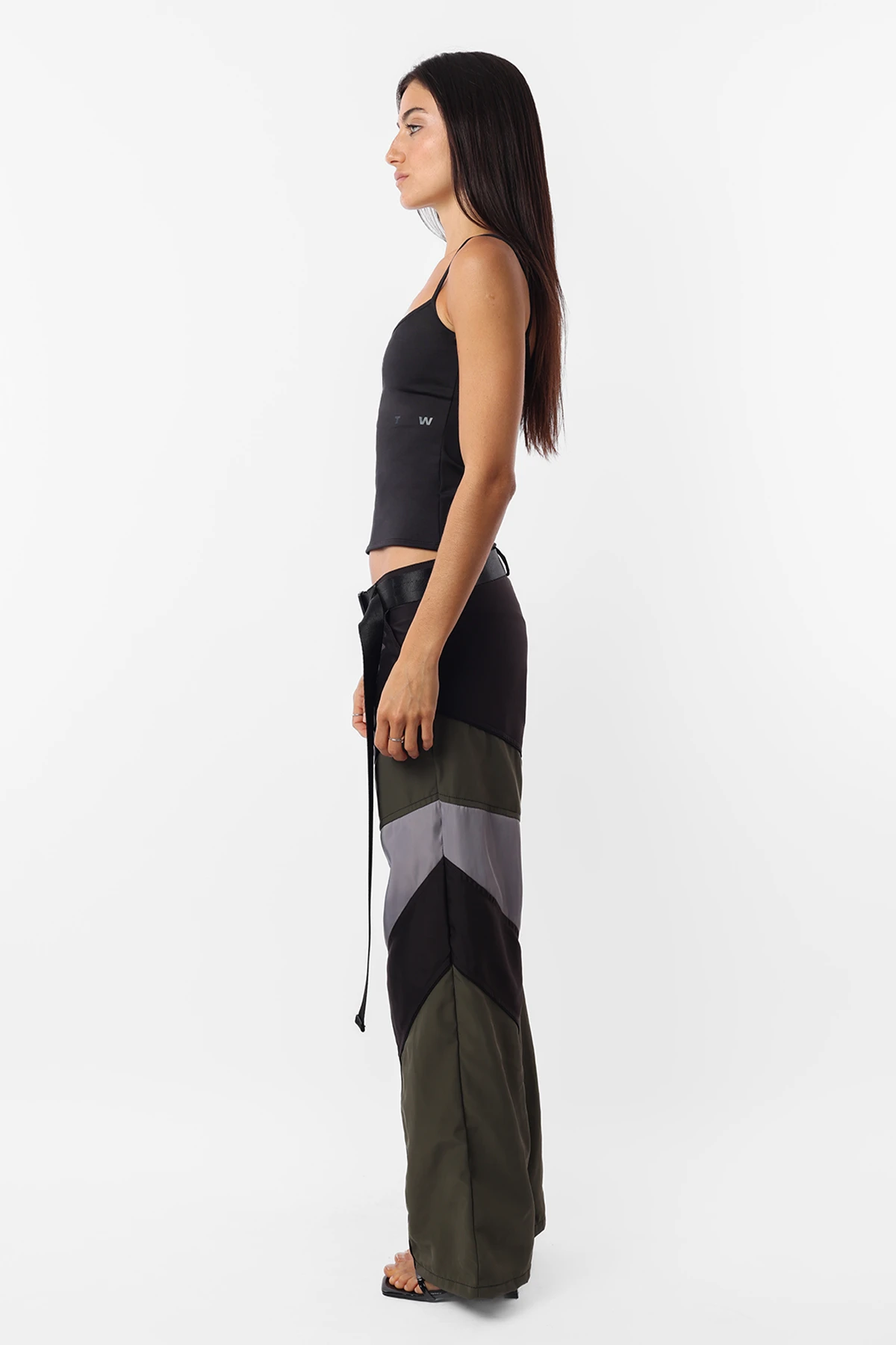 Pantalon Career VERDE/NEGRO/GRIS