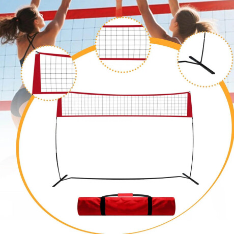 Red Volley Portable 3.6x2.4m C/bolso Entrenamiento Dep009119