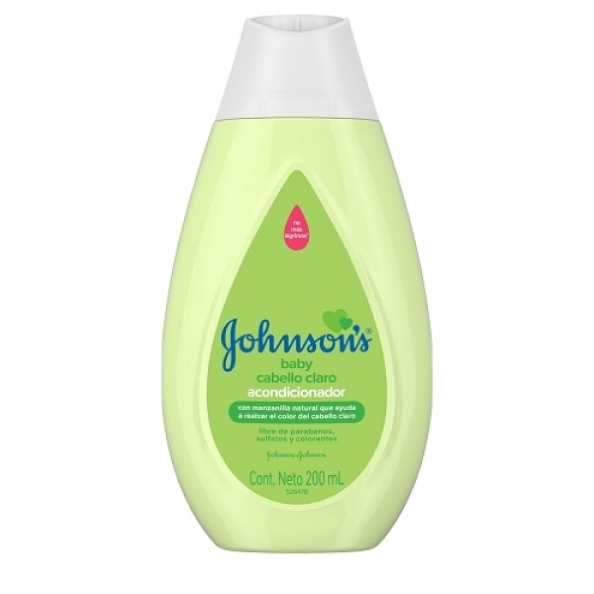 Johnson & Johnson Acondicionador Manzanilla 200 ml – Cabello Suave y Brillante