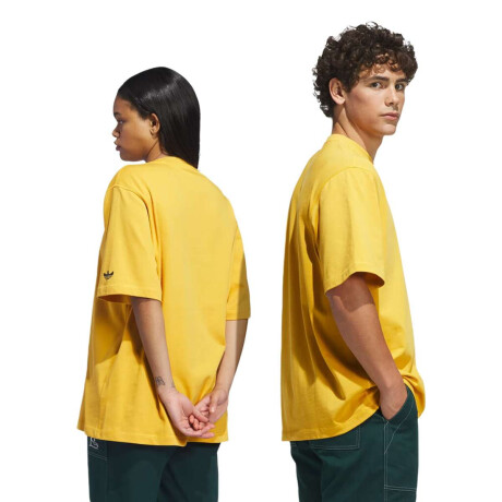 Remera Adidas Mark Gonzales Amarillo