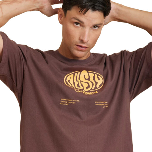 Remera Rusty Azores - Marrón Remera Rusty Azores - Marrón