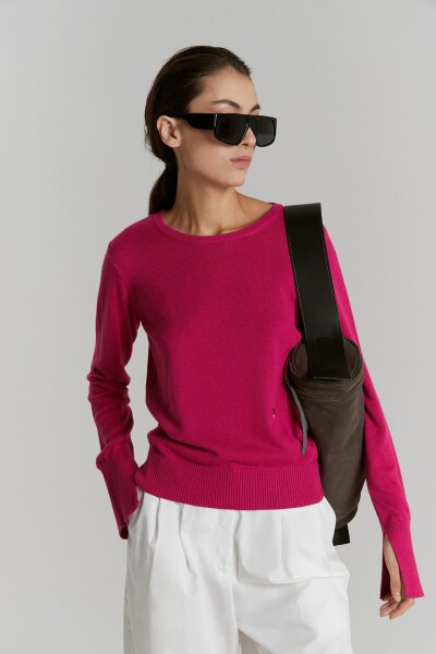 SWEATER DOHA Fucsia