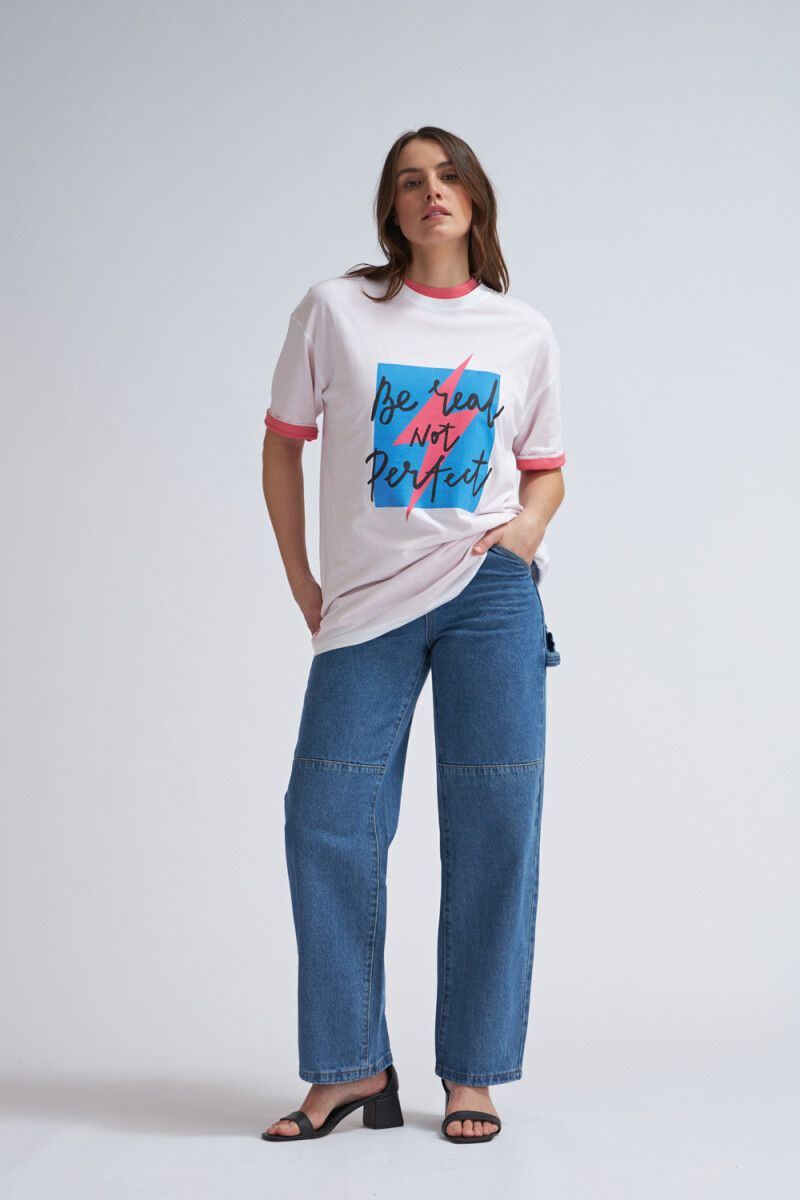 Pantalón de jean cargo Azul Medio