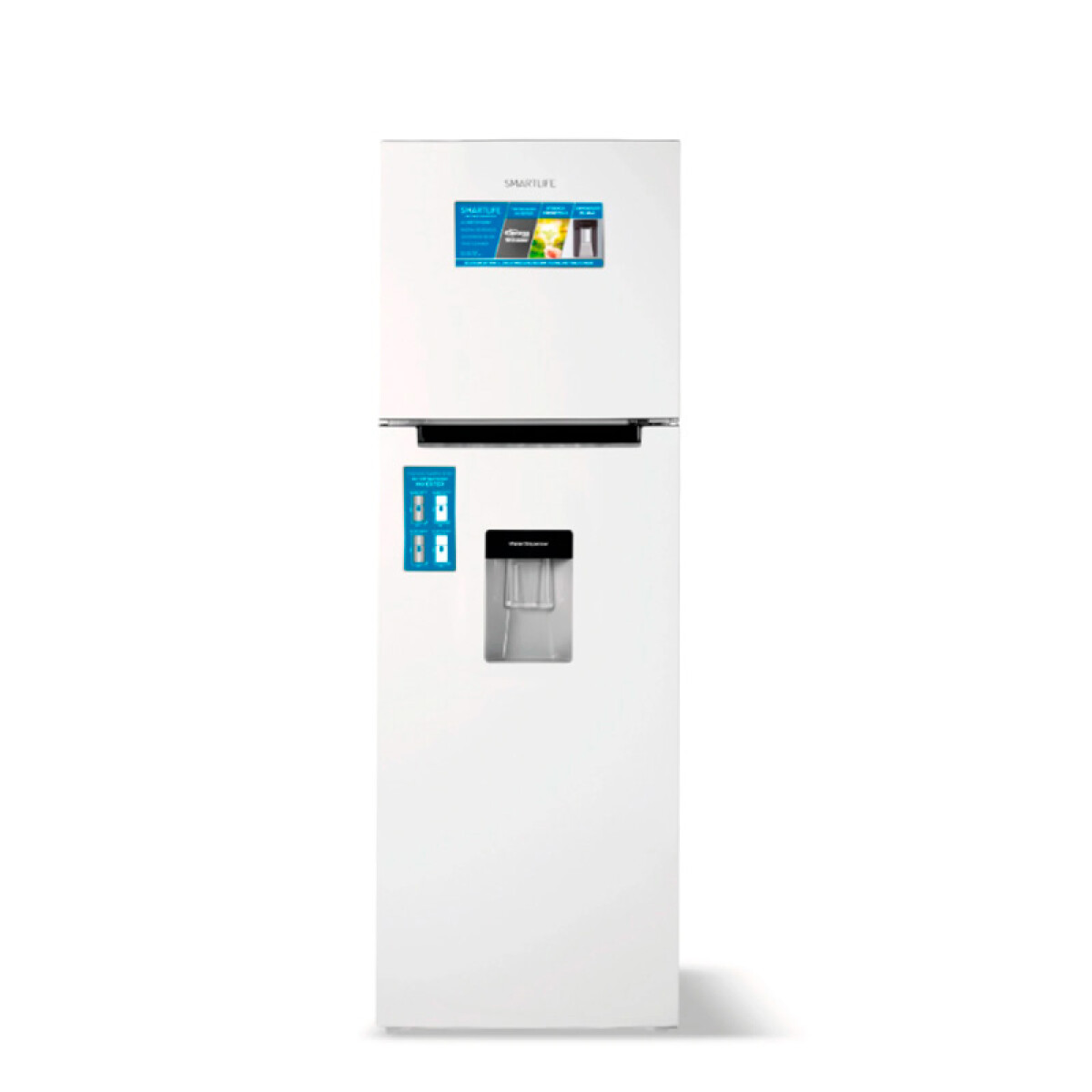 Heladera Smartlife SL-RNF270WDINV Inverter con dispensador 249 Litros - Blanco 