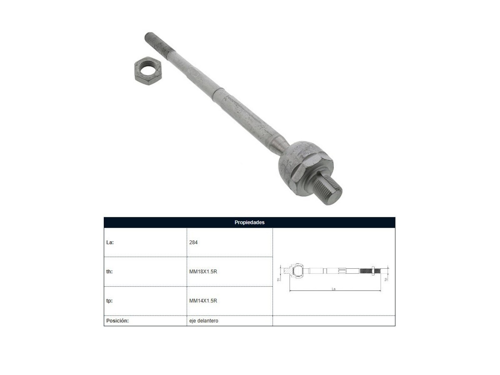Mate Chev Vectra/Astra/Zafira 99-25 Der/Izq 