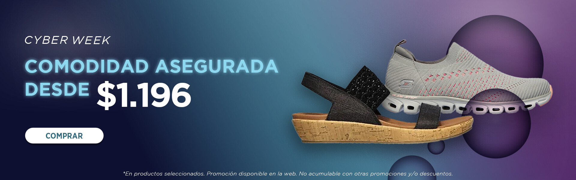 Comodidad asegurada desde $1.196