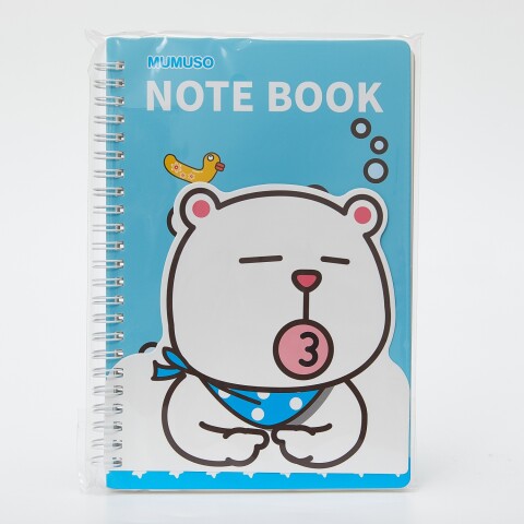 CUADERNO DE ESPIRAL A5 CON CUBIERTA IRREGULAR (MUMU) CUADERNO DE ESPIRAL A5 CON CUBIERTA IRREGULAR (MUMU)