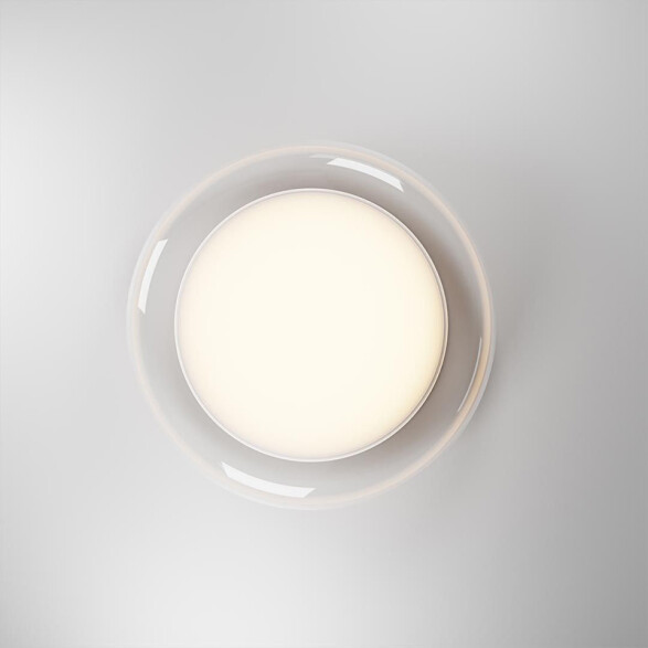 Plafón LED redondo blanco 10W cálido Ø344mm dimerizable VK0018