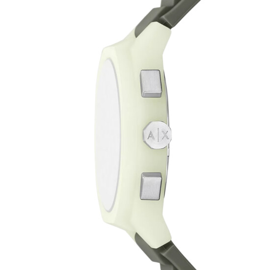 Reloj ARMANI EXCHANGE SYNC Silicona Verde Esfera 44mm 0