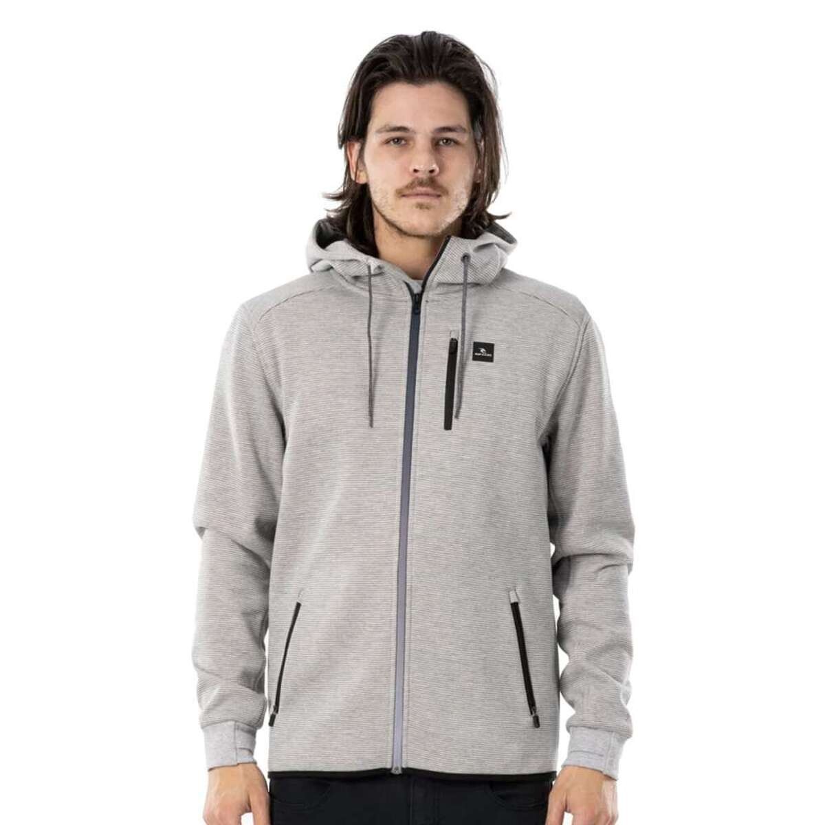 Campera Rip Curl Anti Series Departed Zip Thr - Grey 