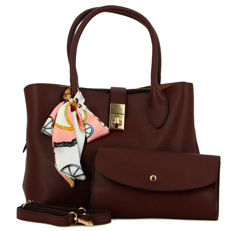 Cartera Mujer Darkness Ivette C/monedero Marron