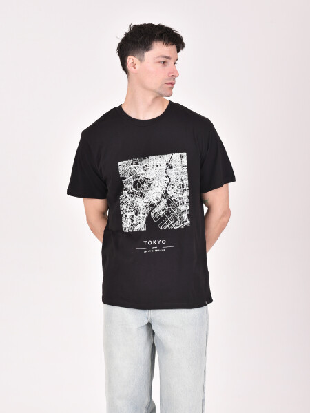 REMERA NAUPLIA CITY NEGRO