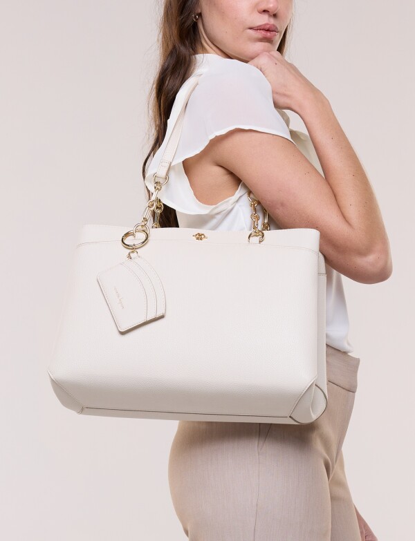 Cartera Brantley BEIGE CLARO