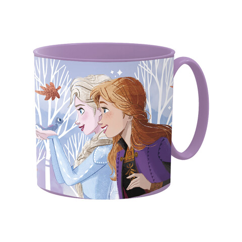 Taza Plástico Frozen para Microondas 265 ml U