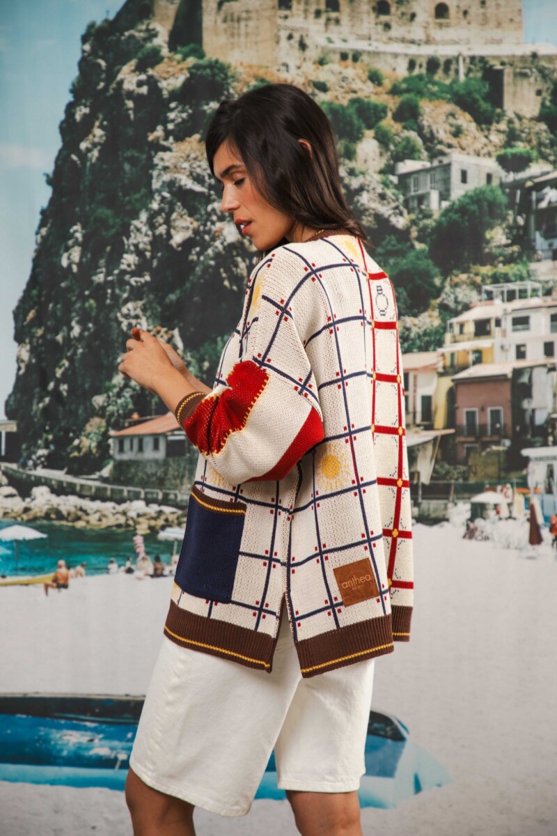 Cardigan SOL Crudo PRE ORDEN