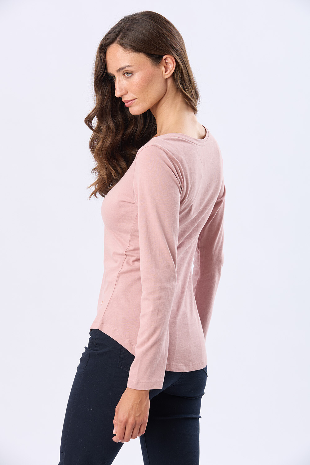 REMERA LISA DE ALGODÓN Rosado